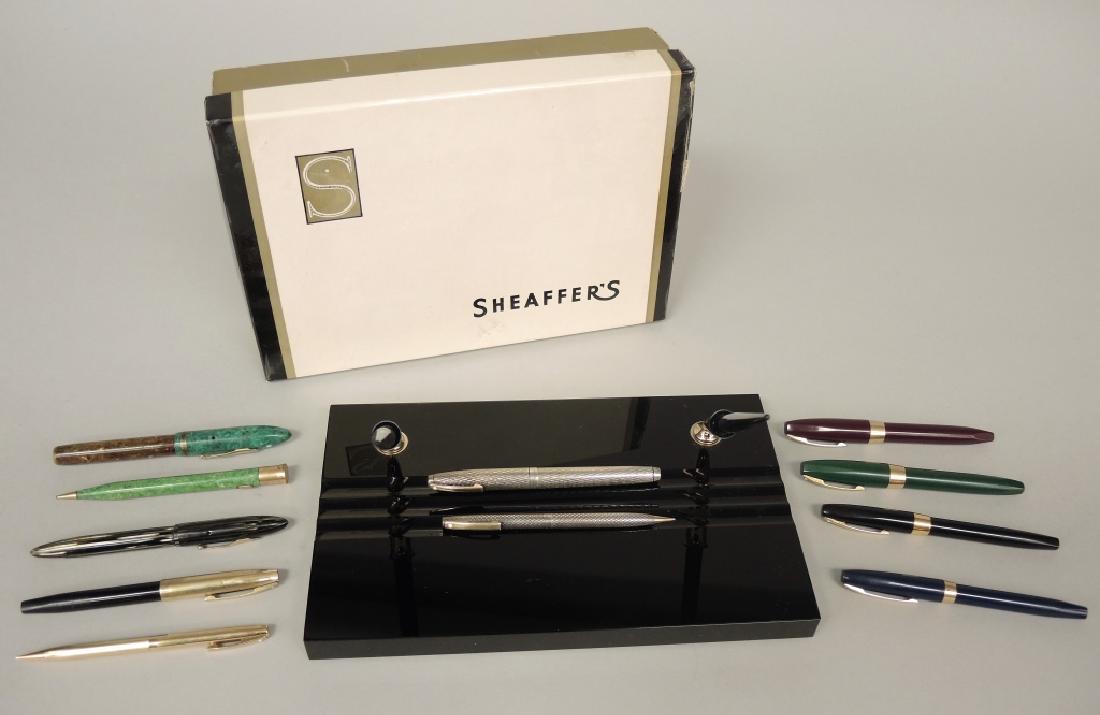 COLLECTION SHEAFFER FOUNTAIN PENS & PENCILS (1 of 11)