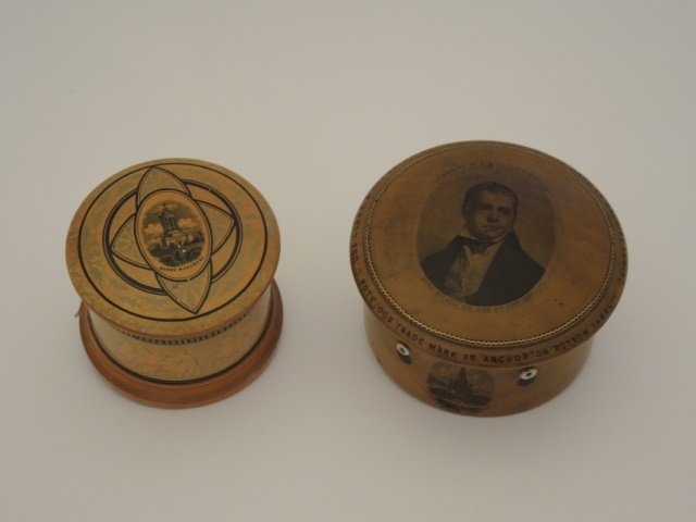 Robert Burns & Sir Walter Scott Mauchline Boxes (1 of 1)