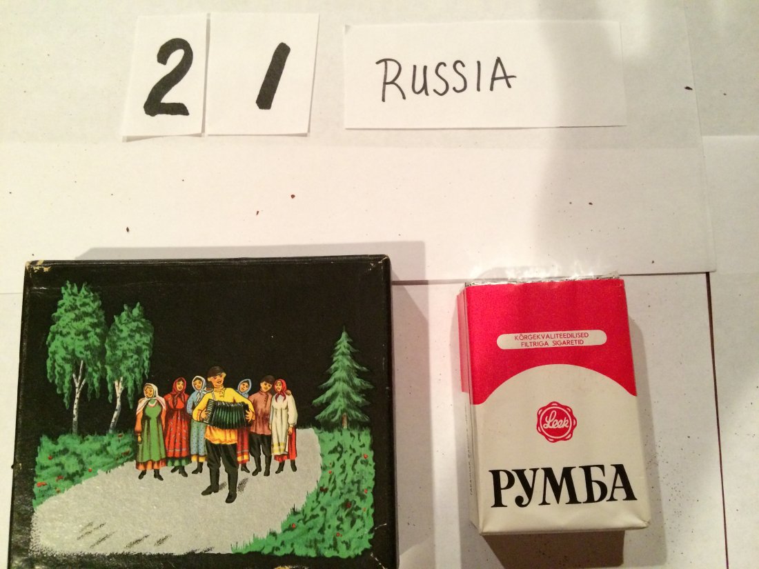 Pynea USSR cigarette box full RUSSIA 2 packs (1 of 2)