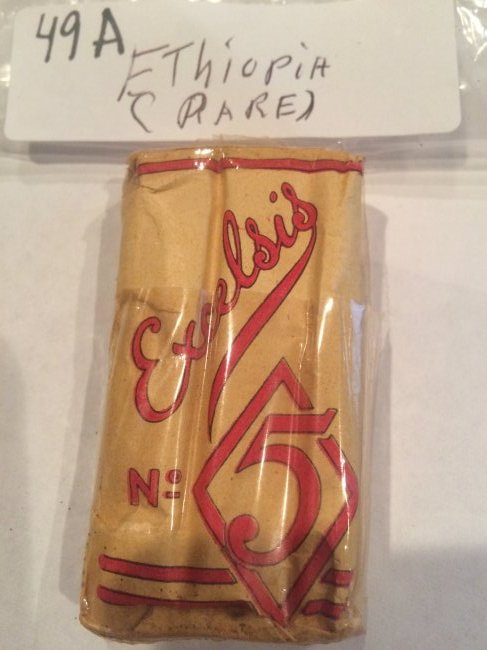 1 full antique rare ethipoian pack cigarettes No5: 1 full packs of vintage cigarettes from Ethiopia VERY RARE