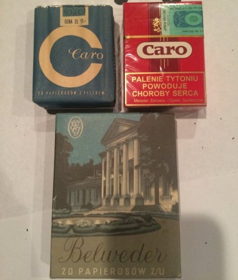 1940's BL CARO 1950's BELWEDER BOX 1960's CARO FULL: 1940's BL CARO 1950's BELWEDER BOX 1960's CARO FULL $5 shipping to lower 48 states combined shipping on any items