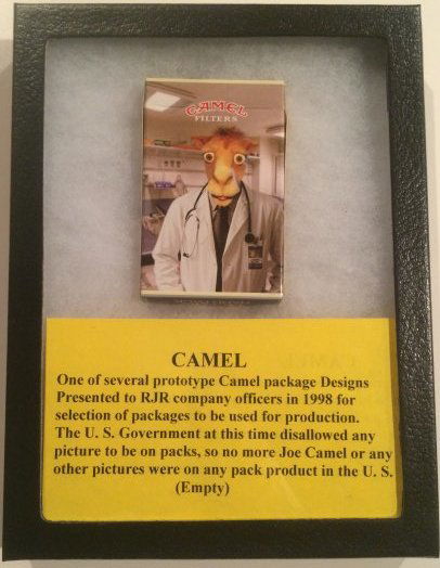 CAMEL SAMPLE PACK EMPTY BOX RARE DESIGNER SERIES (1 of 1)