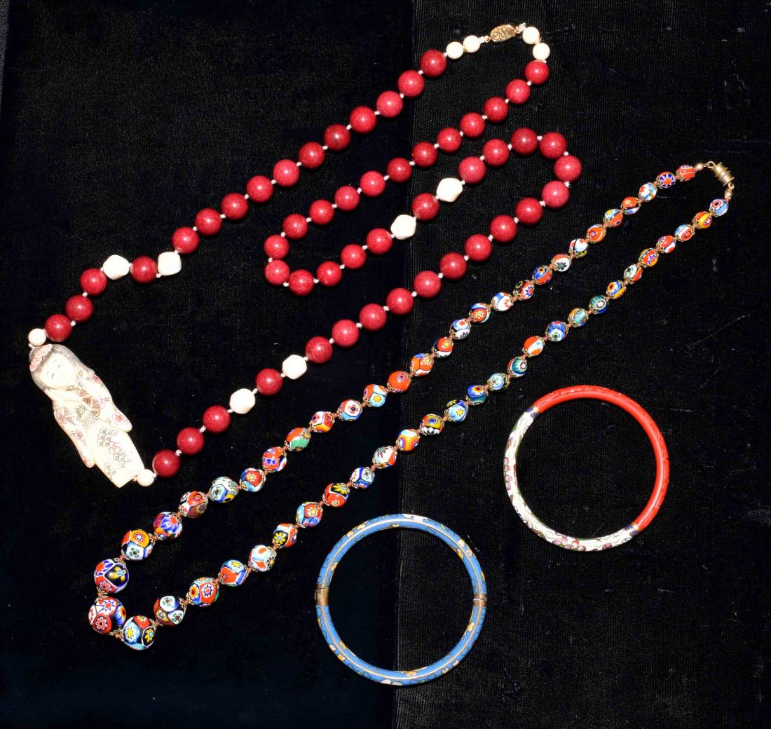 4pcs ASSORTED COSTUME JEWELRY - Includes Graduated set (1 of 6)
