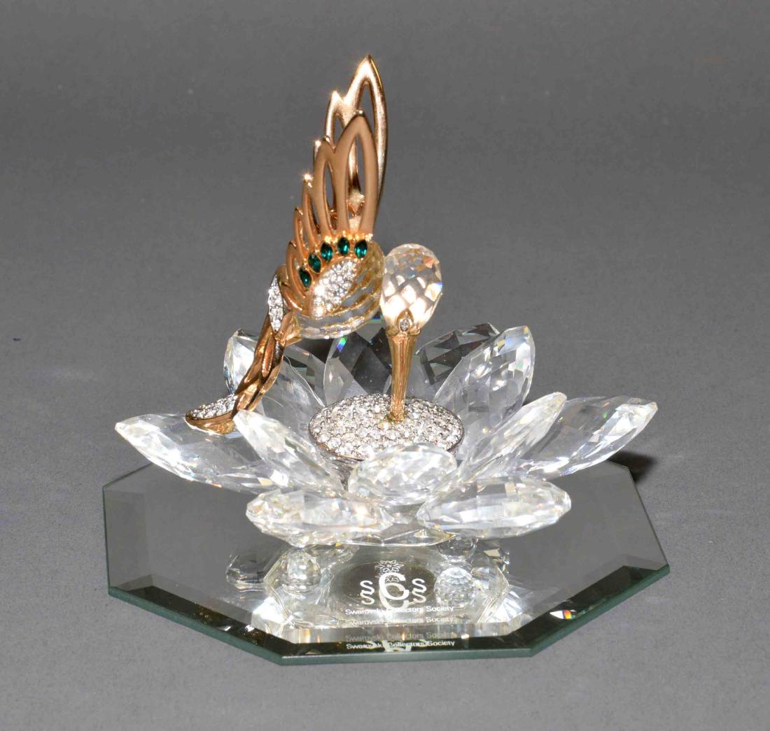 SWAROVSKI 1985 COLLECTION CRYSTAL HUMMINGBIRD IN FLIGHT (1 of 7)