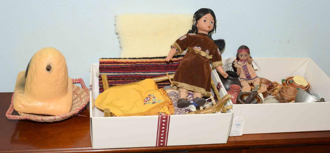 (2) BOX AMERICAN GIRL COLLECTION - Navajo doll and (1 of 2)