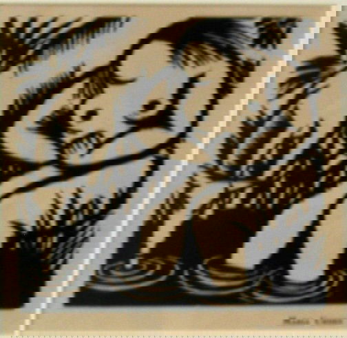 MARIA UHDEN WOODCUT. Early 20th c. Woodcut, 1928: MARIA UHDEN WOODCUT. Early 20th c. Woodcut, 1928 published edition from ''La Gravure sur bois Moderne de l'Occident''. This print shows a ''Nude & Deer by a pond'', by this female German Expressionist