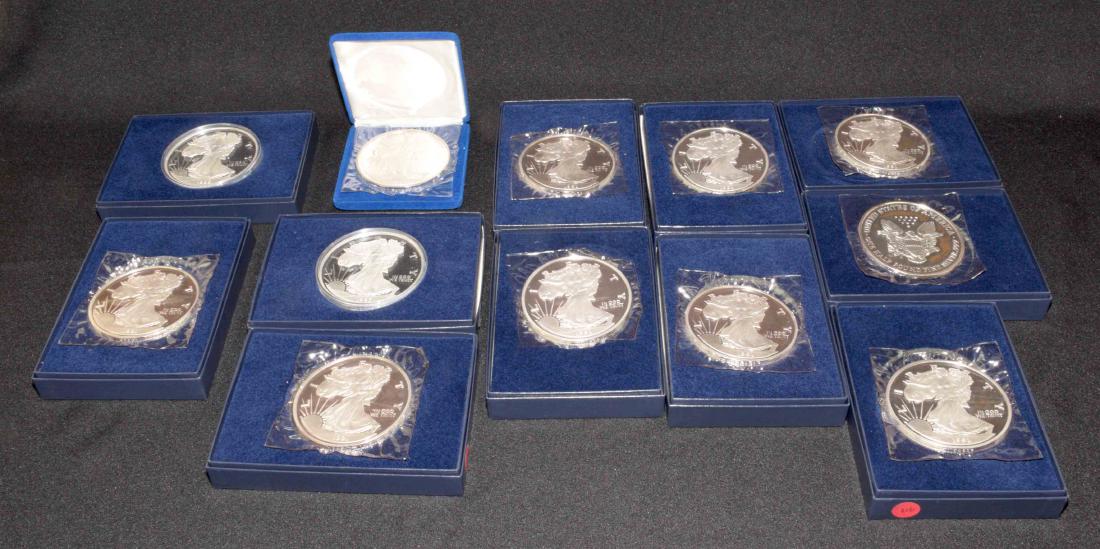 WASHINGTON MINT GIANT PROOF SILVER EAGLE COIN