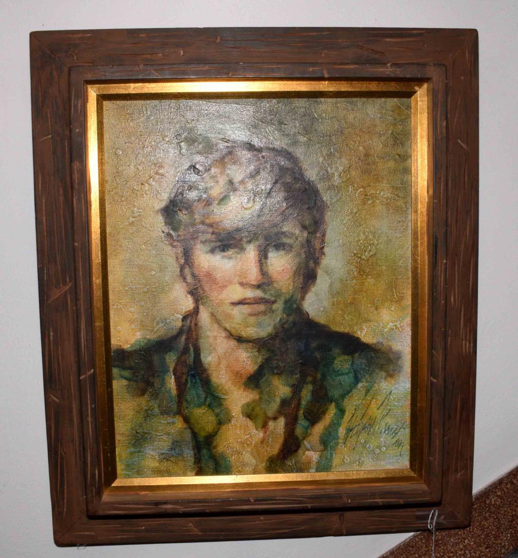 TEE JAY JOHNSTON, ''The Sun Beats Down'' oil on canvas. Jun 24, 2017 Dargate Auction