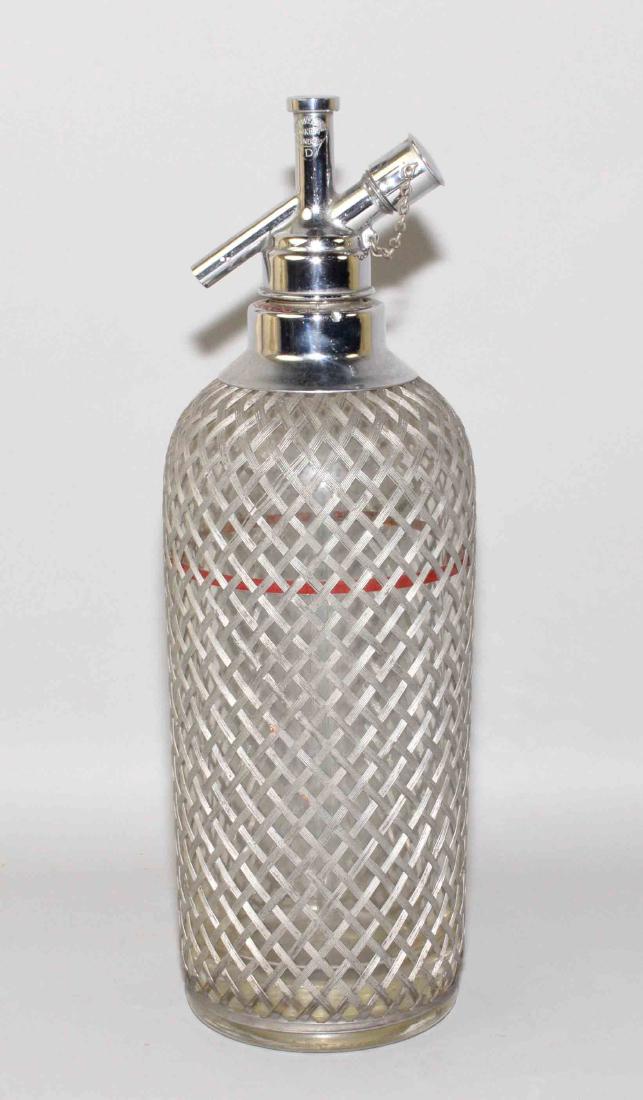 SPARKLETTS, LTD., LONDON SELTZER WATER BOTTLE, heavy (1 of 5)