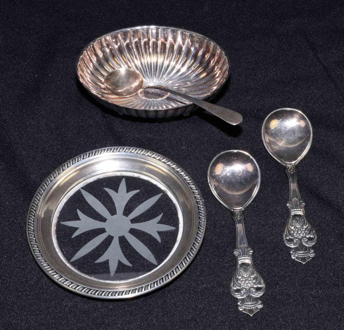 5 PC. MISC. STERLING IN MINIATURE SIZES. Includes oval (1 of 5)