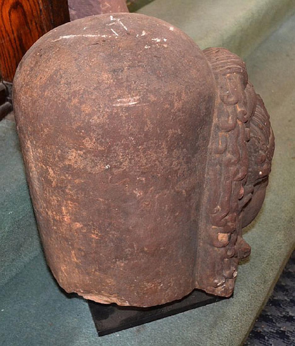 INDIAN HINDU TEMPLE CARVING 12TH - 14TH CENTURY - Brown (1 of 3)