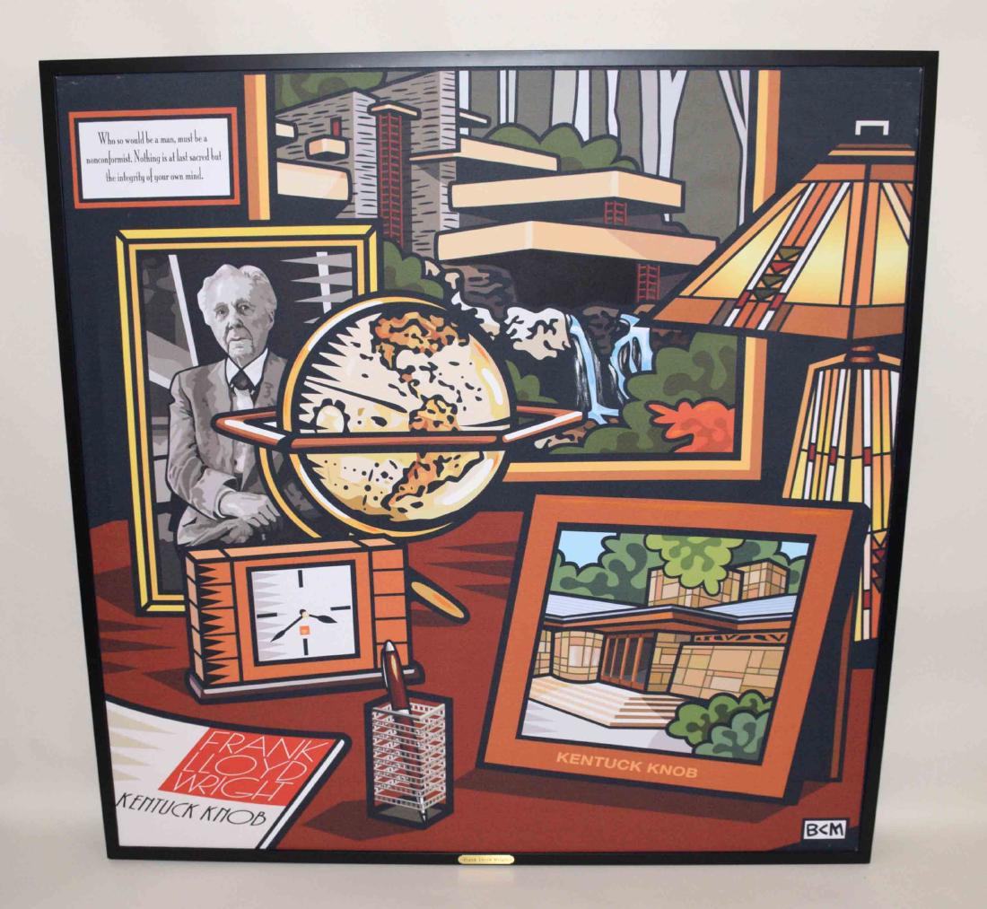 ACRYLIC PAINTING BY BURTON MORRIS, ''Homage to Frank (1 of 9)