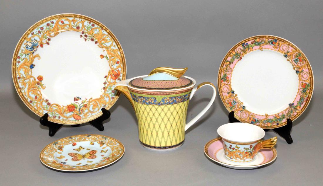 6pcs ROSENHAL VERSACE PORCELAIN -  Includes: de Jardin (1 of 10)