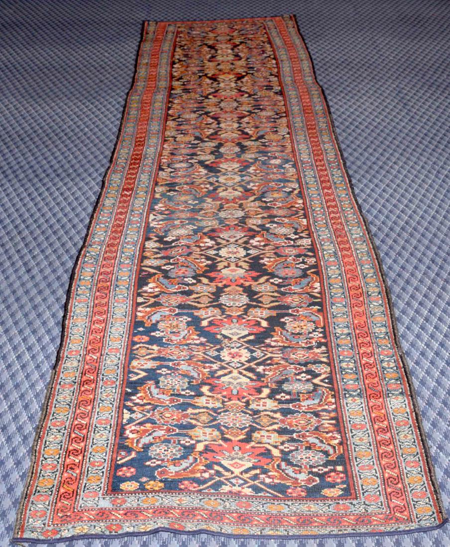 KURDISH RUNNER RUG. West Persia, circa 1900. The (1 of 5)