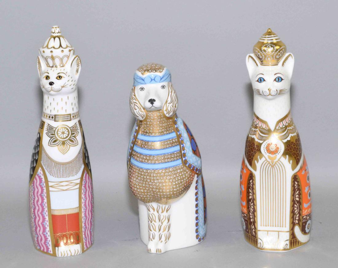 (3) ROYAL CROWN DERBY PORCELAIN FIGURES includes (1 of 7)