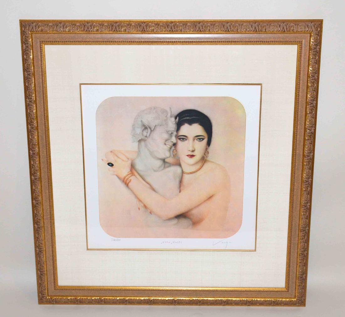 HANDSIGNED VARGAS PRINT ''NITA NALSI'' numbered (1 of 4)