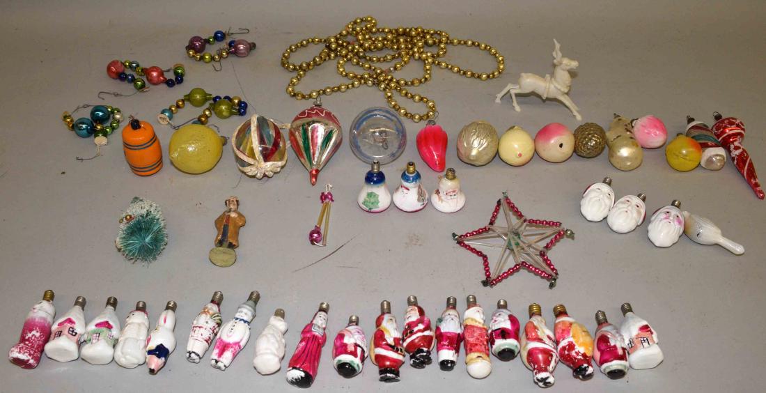 CHRISTMAS DECORATIONS, includes Christmas lights, (1 of 3)