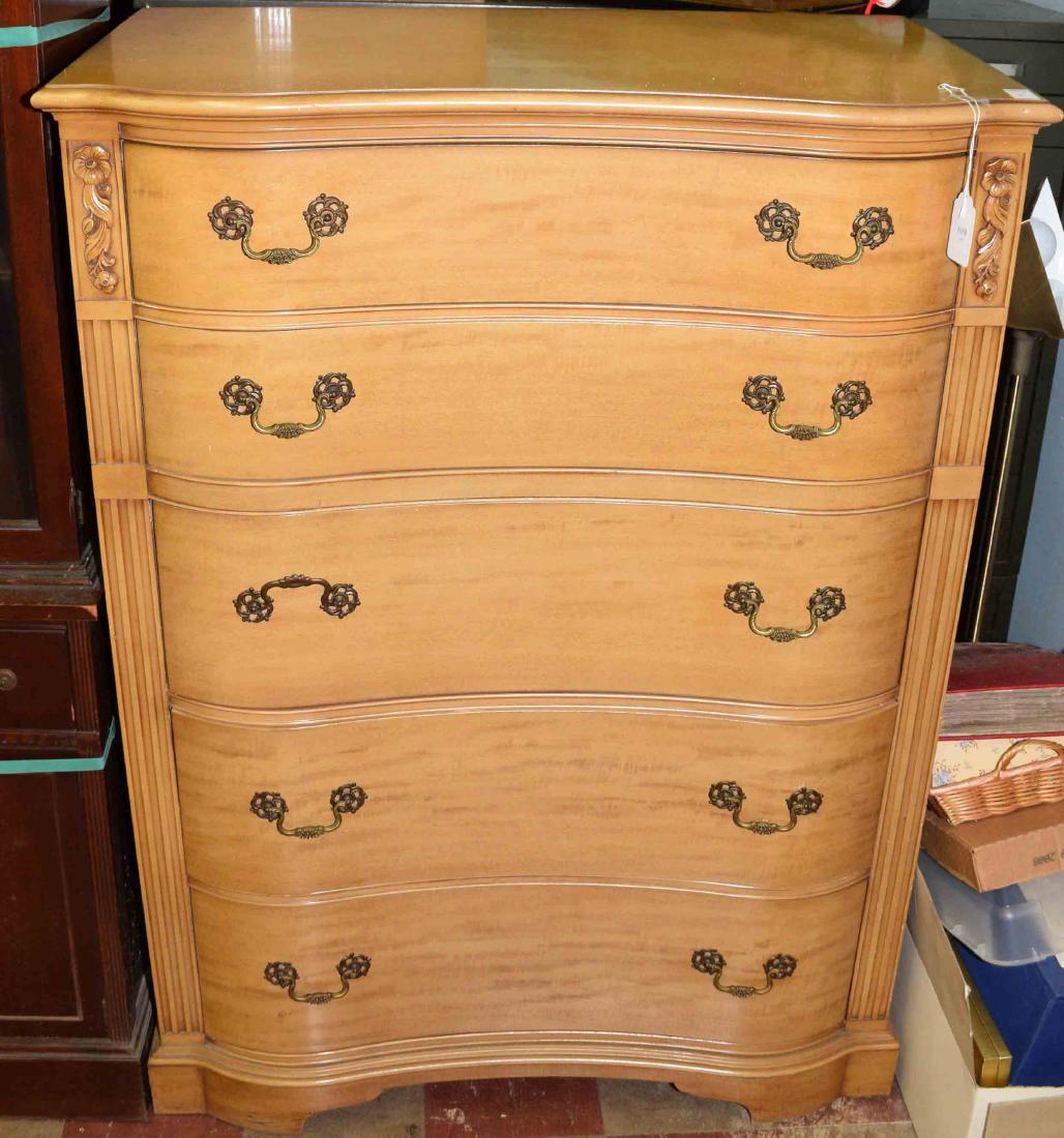 DREXEL CHEST OF DRAWERS, five drawers. 51''h x 20''d x (1 of 1)