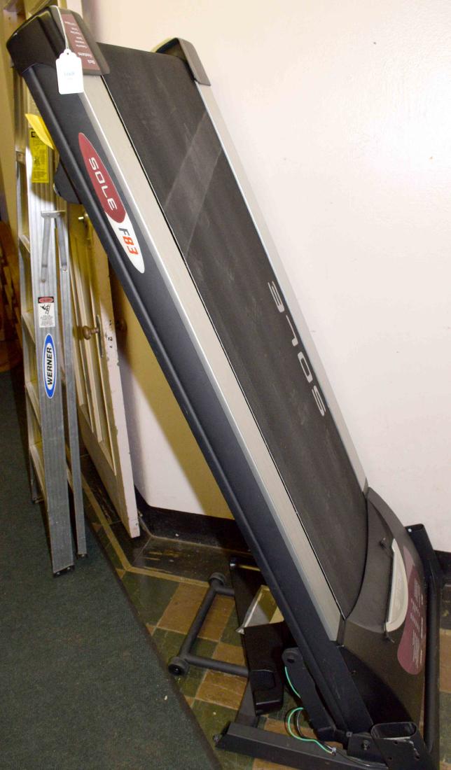 SOLE F83 TREADMILL. 28''w x 76''l. (1 of 3)