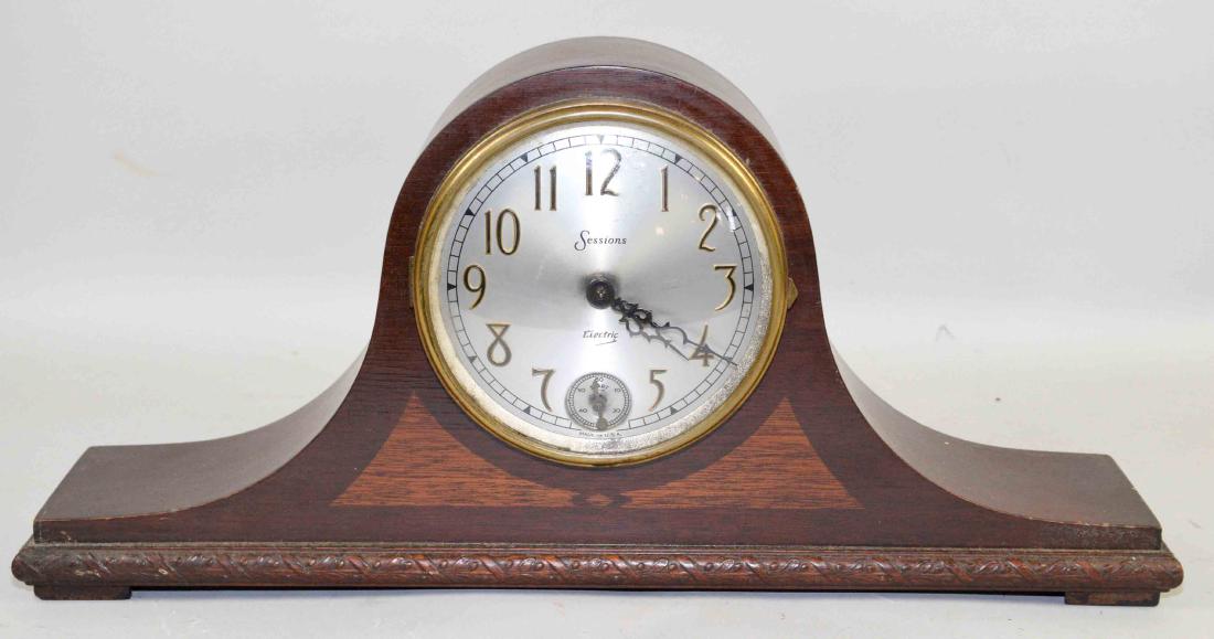 SESSION ELECTRIC CLOCK, 21''L x 10''H x 4.5''D (1 of 5)