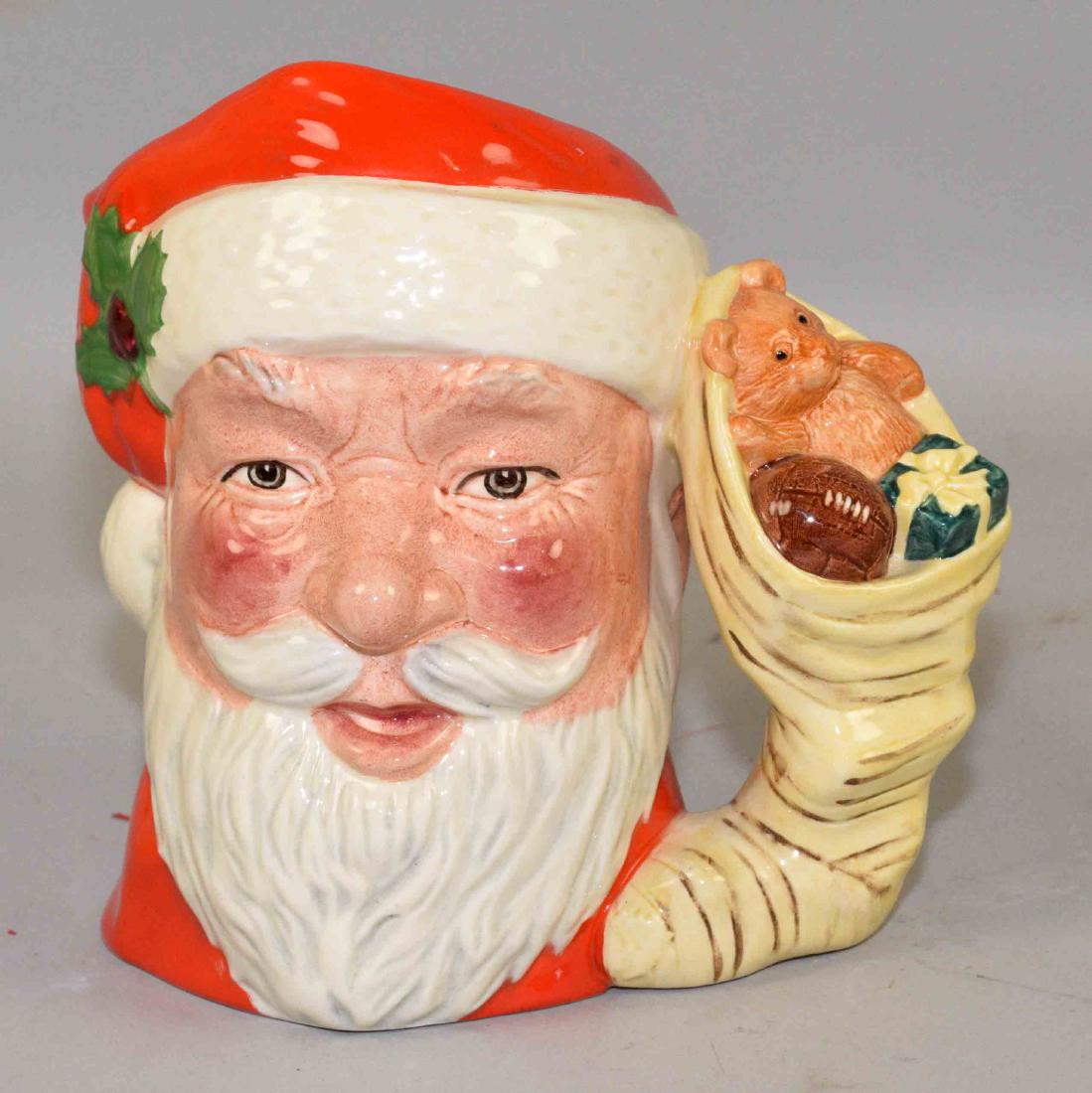 SANTA CLAUS ROYAL DOULTON MUG, 7.5''H.