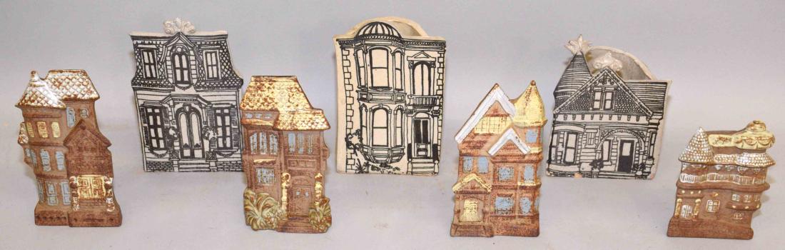 COLLECTION OF CERAMIC PIECES, includes napkin holders (1 of 1)