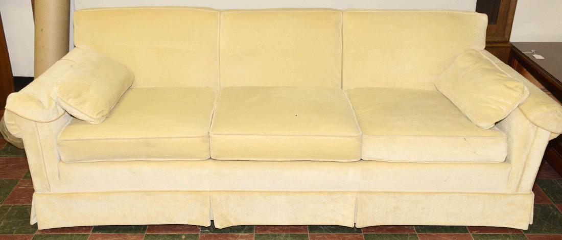 COUCH. 30''H x 84''W x 33''D.: COUCH. 30''H x 84''W x 33''D.