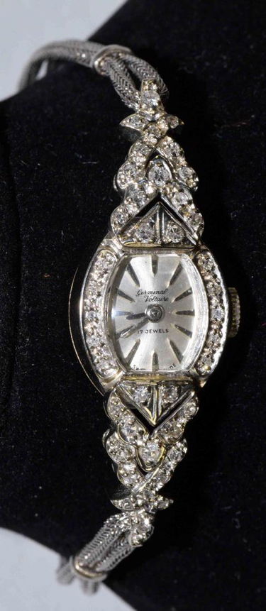 Germinal Voltaire 17 Jewels Vintage Ladies 14k Gold And May 06 2018 Dargate Auction Galleries In Pa