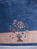 ANTIQUE CHINESE RUG IN BLUE COLOR, circa 1920-1930. - 4