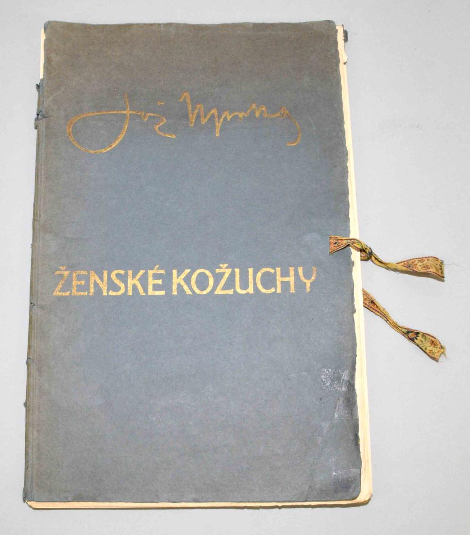 PORTFOLIO OF ETHNIC COSTUME PRINTS - ''Zenskekozuchy''. (1 of 5)