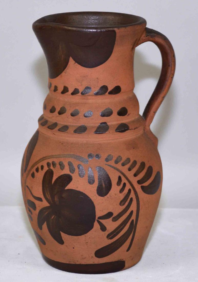 TANWARE PITCHER, NEW GENEVA OR GREENSBORO, PA. Ca. (1 of 6)