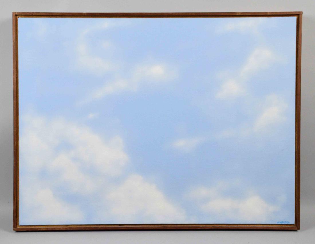 J. WARREN OIL ON CANVAS. Image: 18''H x 24''W. (1 of 3)