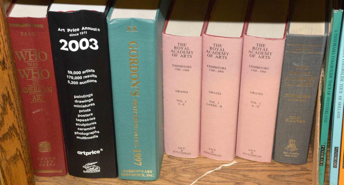 ROYAL ACADEMY OF ARTS, a complete dictionary of (1 of 3)