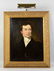 AMERICAN PORTRAIT OF A GENTLEMAN. Oil on board. Early