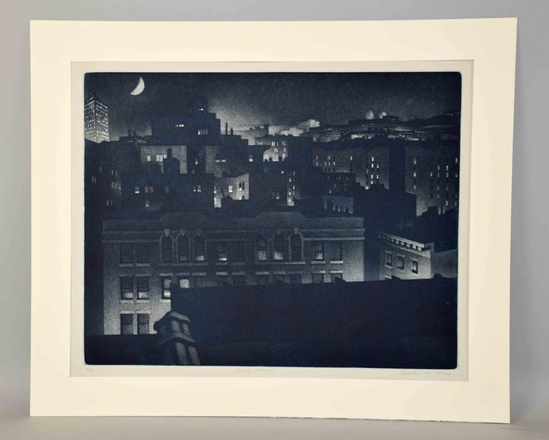 WILLIAM BEHNKEN (American born 1943). Aquatint, 1997 (1 of 4)