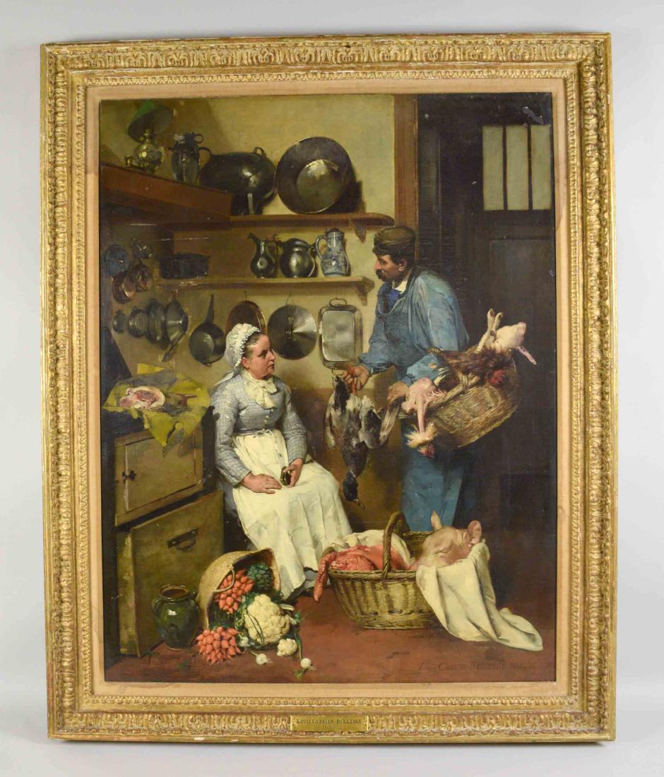 LOUIS CARRIER-BELLEUSE. (French 1848-1913), ''The (1 of 10)