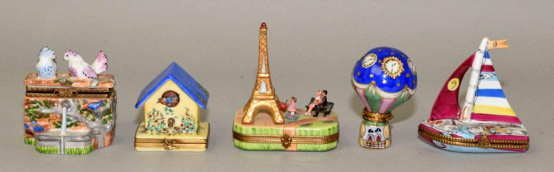 (5) ROCHARD LIMOGES FRANCE PEINT MAIN SIGNED AND (1 of 10)