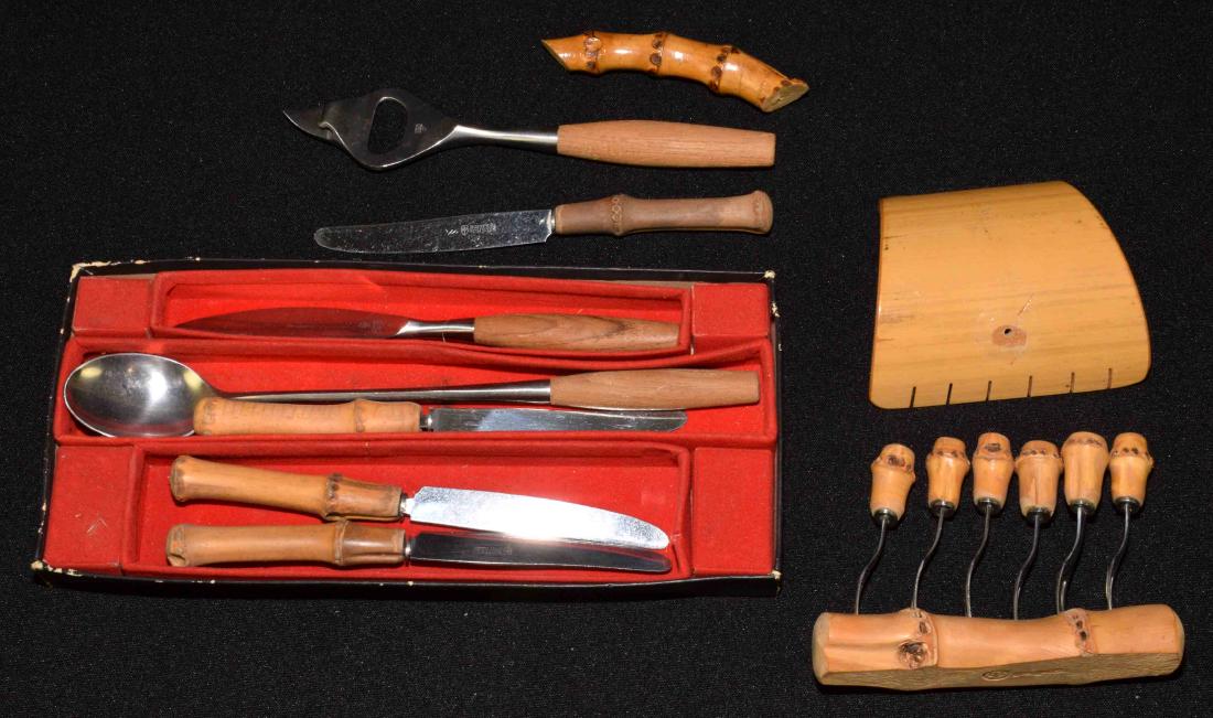 DANSK GERMAN DESIGNS CUTLERY SET. (8) pieces. (1 of 5)