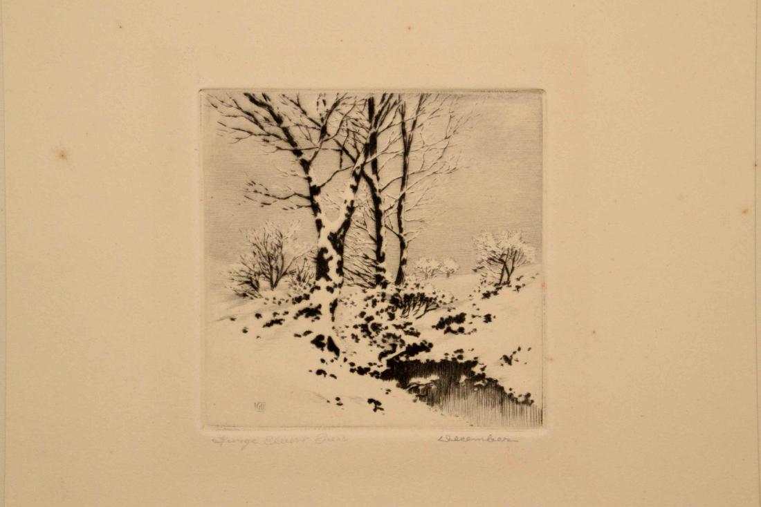 GEORGE ELBERT BURR (American 1859-1939). Original (1 of 3)