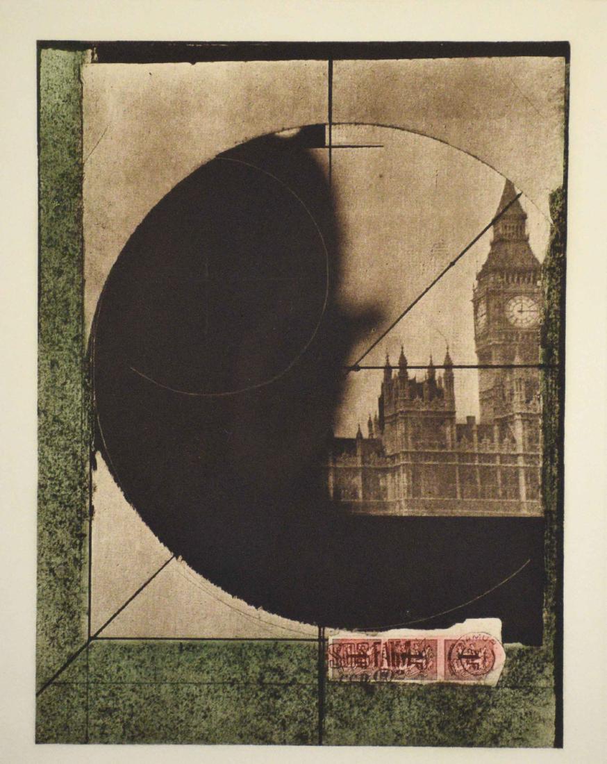 JOSEPH CORNELL (1903-1972). Untitled (Derby Hat) from: JOSEPH CORNELL (1903-1972). Untitled (Derby Hat) from Prints for Phoenix House. Photogravure estate stamped. Numbered 24/125.