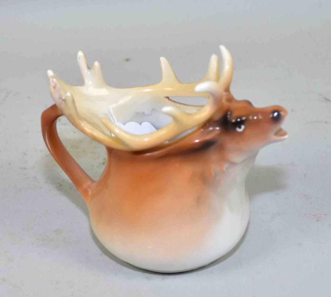 ROYAL BAYREUTH MOOSE CREAMER. 4.5''H.: ROYAL BAYREUTH MOOSE CREAMER. 4.5''H.