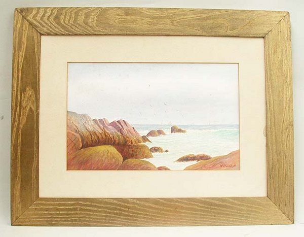 WATERCOLOR. Signed WG Puddefoot