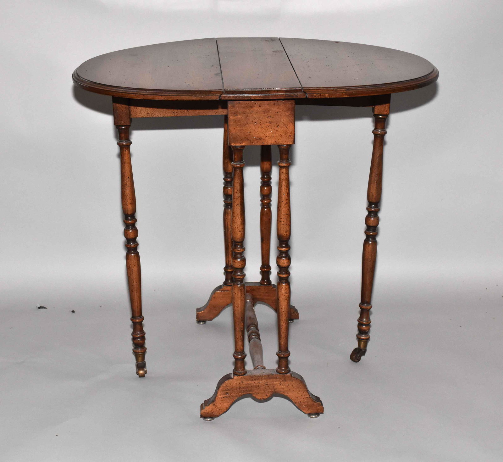 BRANDT FOLDING TABLE. 25.5''H x 27.75''W x 24''D.: BRANDT FOLDING TABLE. 25.5''H x 27.75''W x 24''D.