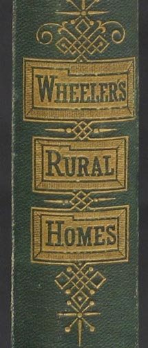 BOOK - RURAL HOMES, GERVASE WHEELER.