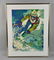 LEROY NEIMAN (AMERICAN, 1921- 2012) Olympic skier,
