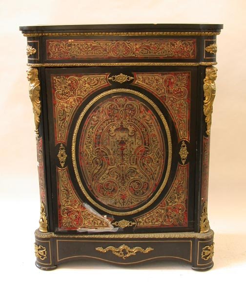 BOULLE STYLE CABINET. N/R. Louis XIV st
