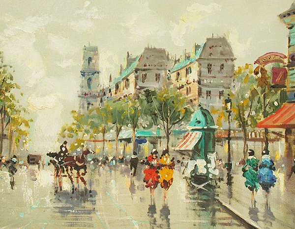 DEVITY OIL OF PARIS. 20th c. Oil on can - 2