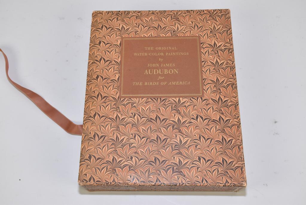 THE ORIGINAL WATERCOLOR PAINTINGS - By John James: THE ORIGINAL WATERCOLOR PAINTINGS - By John James Audubon for the Birds of America, two-volumes, slip case, 1966. American Heritage Publishing Co.
