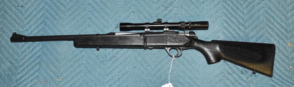 DAISY LEGACY M-2202 BOLT-ACTION RIFLE .: DAISY LEGACY M-2202 BOLT-ACTION RIFLE – 19” bbl., cal. .22RF. Tasco 3-7X scope. Fine. Ser.# AB0036943. Ships to your local FFL. Local pickup can be arranged.