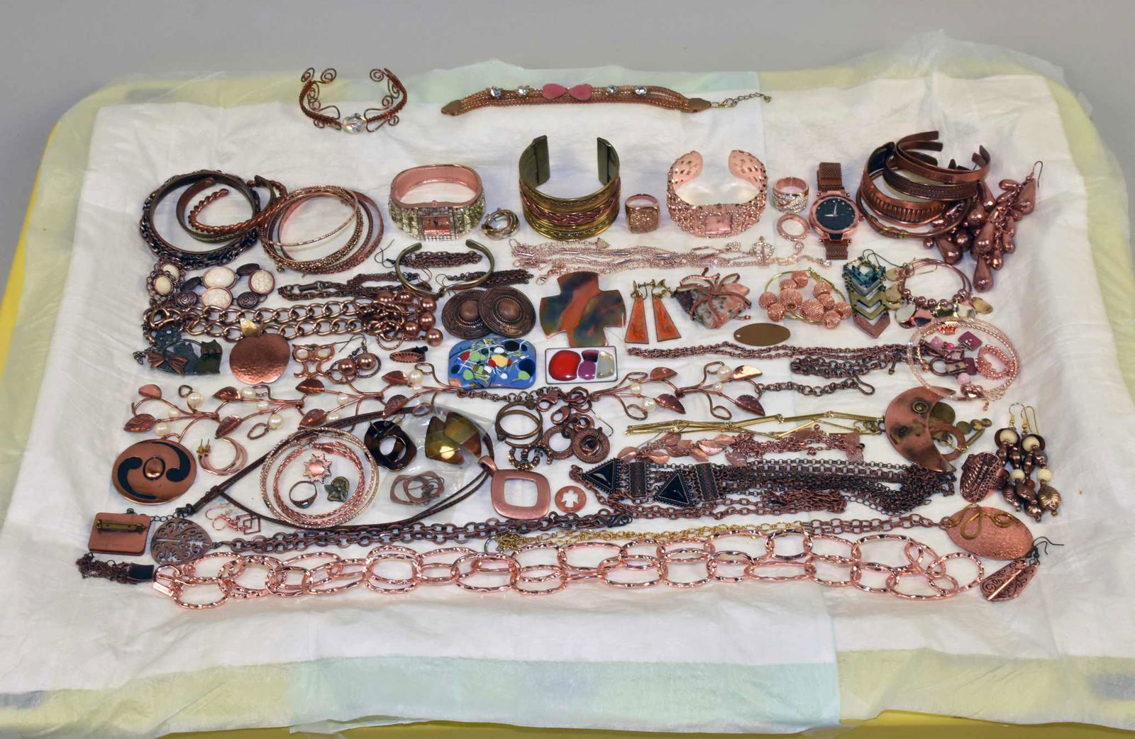 60+ MISCELLANEOUS PIECES OF COPPER COSTUME (1 of 18)